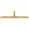 Ekena Millwork Portland Rough Sawn Timber Gable Bracket, Western Red Cedar, 84"W x 28"H x 4"D x 4"F, 8/12 Pitch GBW084X28X0404POR00RWR - alternate 3